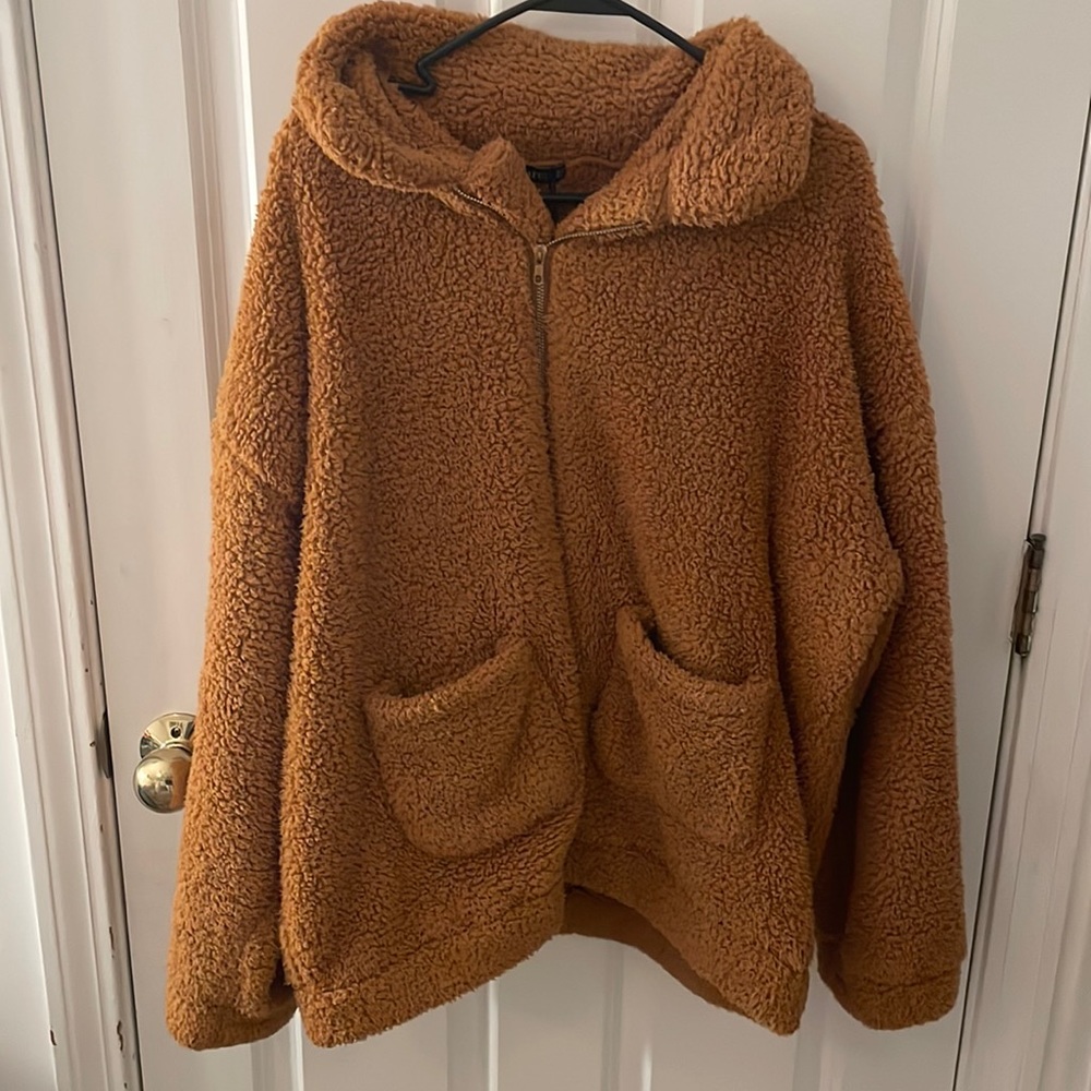 Fluffy jacket